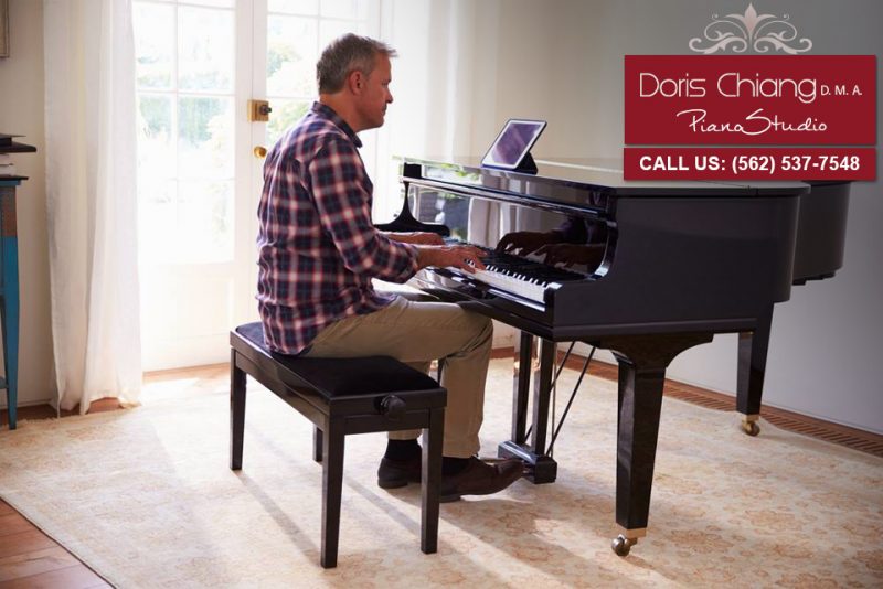 Virtual piano lessons